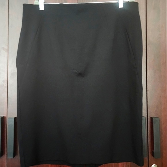Lane Bryant Chic Black Pencil Skirt - Picture 1 of 5